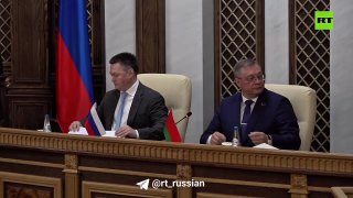 Россия и Белоруссия подписали меморандум о сотрудничестве верховных судов