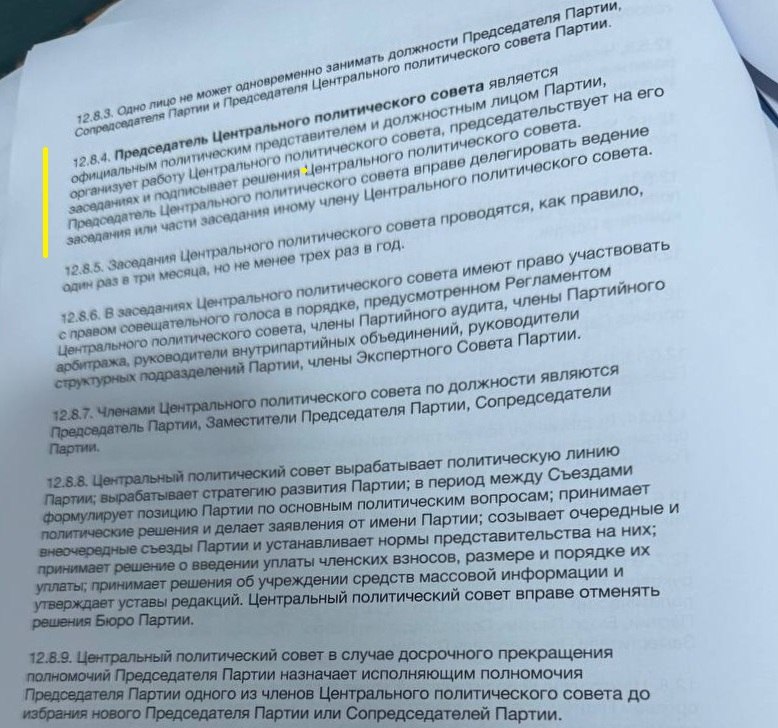 Резник обвинил Яшина в подготовке должности в партии под Ашуркова