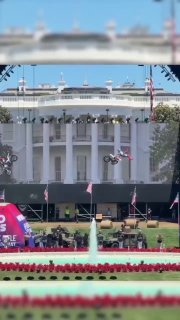 Шоу Nitro Circus прошло на территории Белого дома