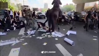 В Израиле прошли протесты ультраортодоксов против призыва в армию