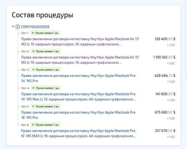 VK закупит технику Apple на 200 млн рублей для разработки госмессенджера MAX