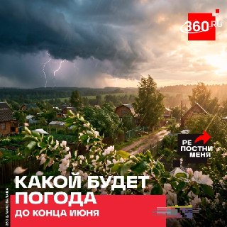 Прогноз погоды в Подмосковье на 18 июня
