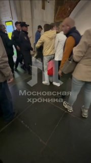 Контролёрша применила силу к девушке в московском метро