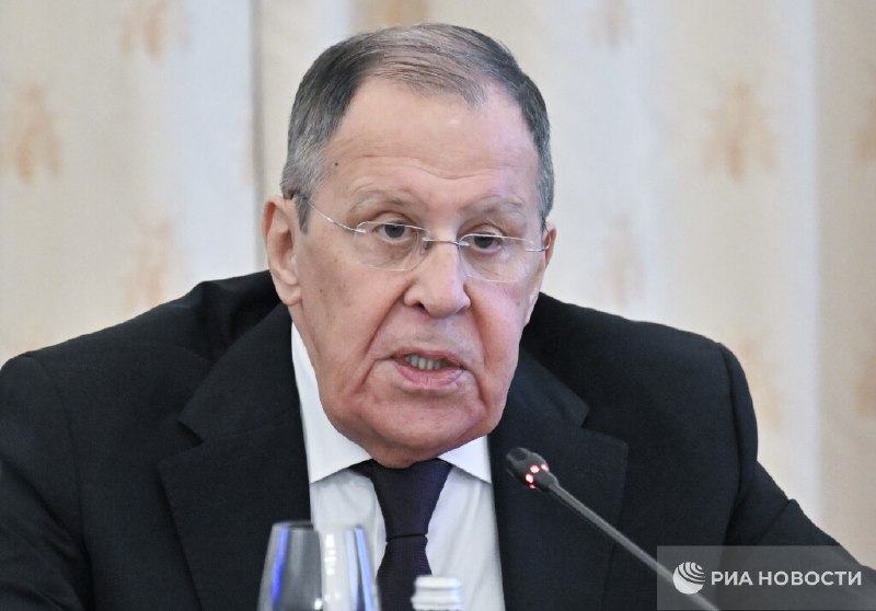 Лавров заявил о регулярных массированных ударах России по целям на Украине в ответ на атаки Киева