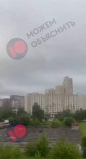 В Жулебино появилось видео атаки беспилотника на жилой дом