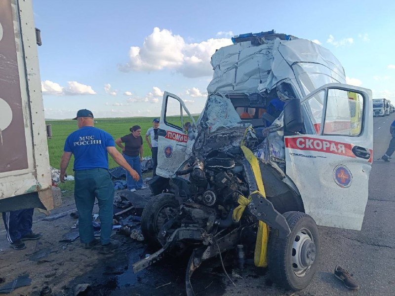 В Башкирии в ДТП со скорой помощью погибли три человека