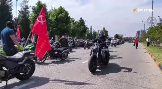 В Душанбе прошел мотопробег к 85-й годовщине начала Великой Отечественной войны