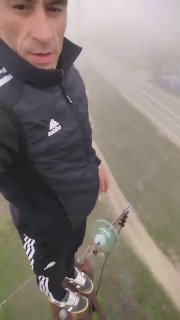 Приморский Человек-Паук сбежал из психушки, залез на ЛЭП и был снова задержан
