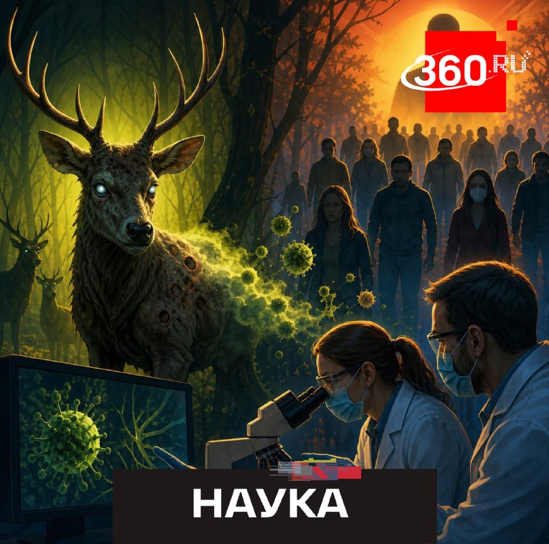 Ученые предупреждают о риске передачи «болезни зомби-оленей» людям
