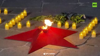 В Берлине прошла акция «Свеча памяти» в честь советских воинов