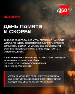 85-я годовщина начала Великой Отечественной войны
