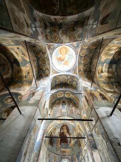 Уникальные фрески Дионисия в храме Ферапонтова