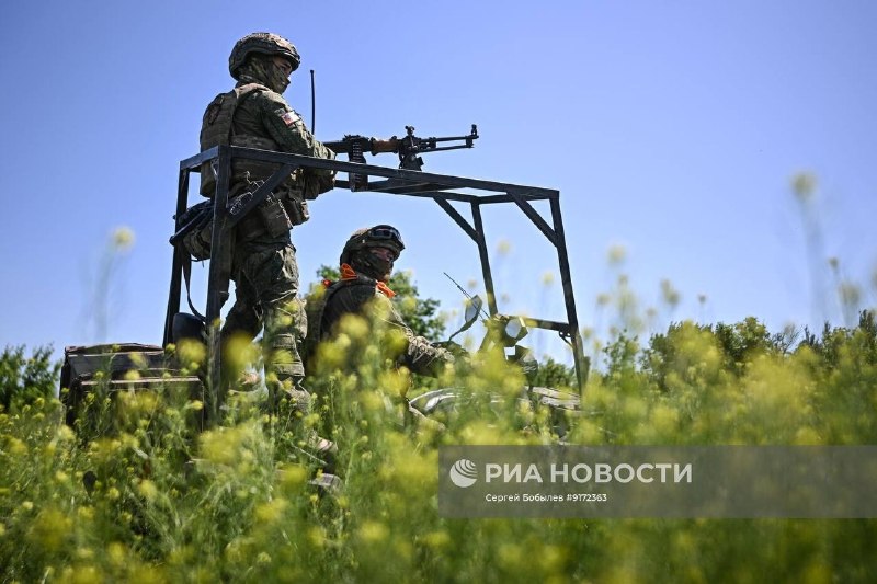 Боевое дежурство морской пехоты Тихоокеанского флота на направлении Гуляйполе