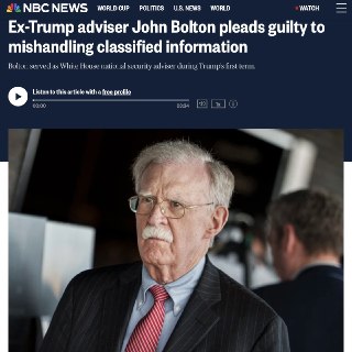 Экс-советник Трампа признал вину в незаконном хранении секретных данных