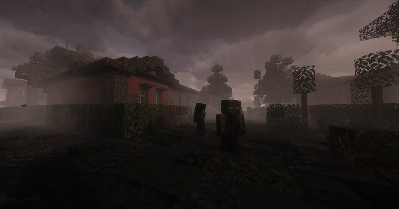 Для Minecraft нашли масштабную зомби-сборку в духе Resident Evil