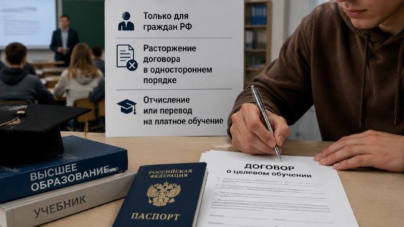Минобрнауки ужесточает правила целевого обучения в вузах для граждан РФ