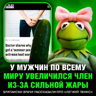Британские врачи объяснили визуальное увеличение мужского полового органа из-за жары