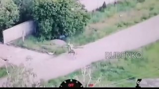 Минобороны РФ показало кадры боев за село Украинское в Харьковской области