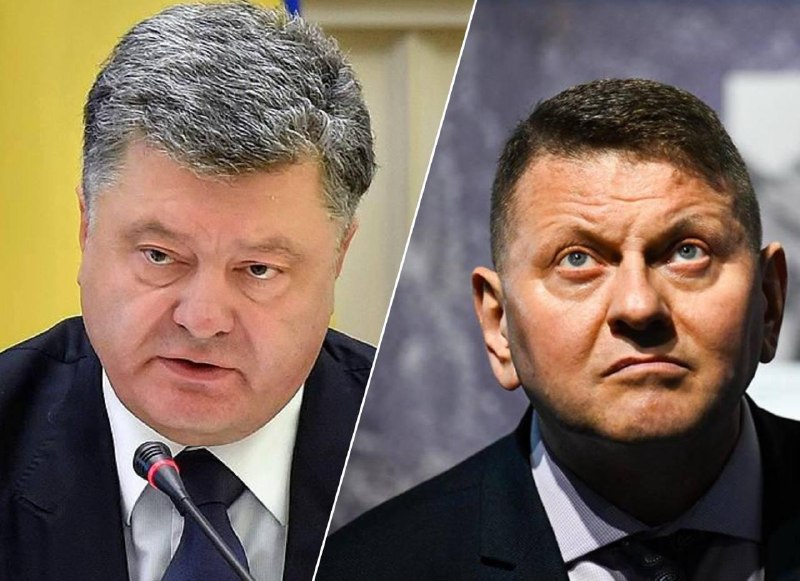 Порошенко намерен использовать Залужного как президента-марионетку