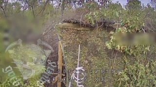 Российские бойцы уничтожили гаубицу "Богдана-Б" ударами FPV-дронов