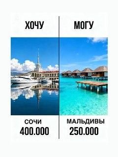 Отдых на Мальдивах стоит почти в два раза дешевле Сочи
