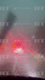 В Тульской области прошел мощный ураган с поваленными деревьями