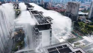 Китай использует системы сбора дождевой воды для охлаждения городов