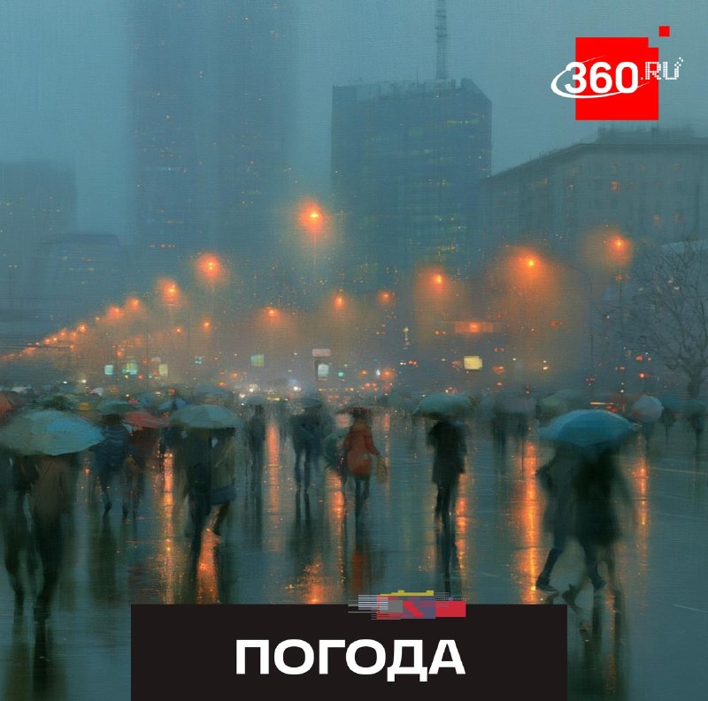 Дождливые выходные пришли в Подмосковье