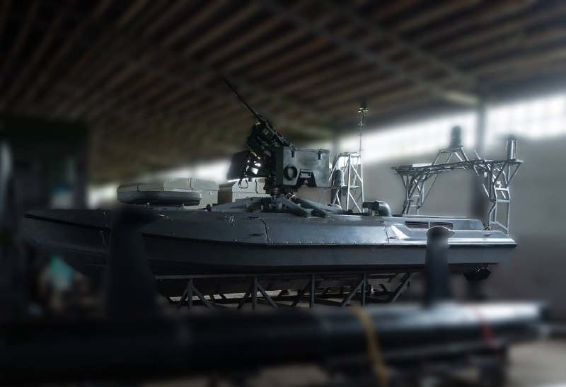 Украинский БЭК Sargan-3000 с возможностью запуска FPV-дронов замечен в боевых условиях