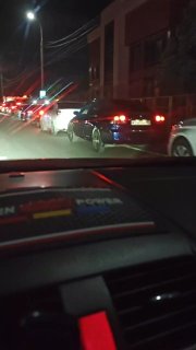 Очередь за бензином в Новороссийске