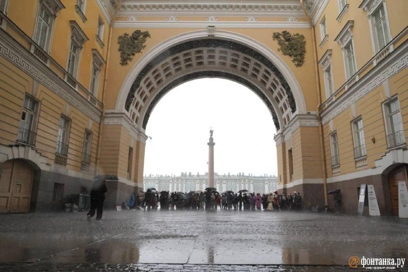 В Петербурге в конце первой недели июля прошли дожди