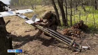 Репортаж о работе лаборатории БПЛА отряда «Яким» бригады «БАРС-Курск»