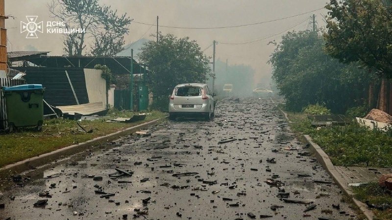 Последствия в Вишневом: разрушения домов и загрязнение воздуха
