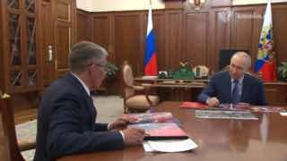 Владимир Путин встретился с губернатором Тульской области