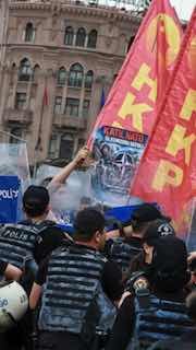 В Анкаре прошли массовые протесты противников НАТО перед саммитом альянса