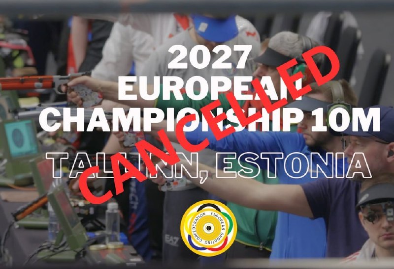 Эстонию лишили права проведения чемпионата Европы по стрельбе