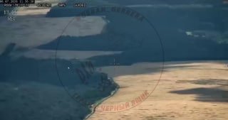 В сторону Лимана замечен дрон самолетного типа на оптоволокне