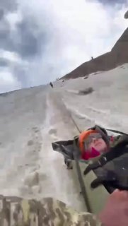 В горах Иссык-Куля спасли пострадавшую российскую туристку