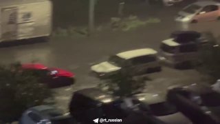 Красноярск затопило сильнейшим ливнем