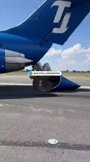 Рейсы в аэропорту «Манас» приостановлены из-за аварийной посадки самолета
