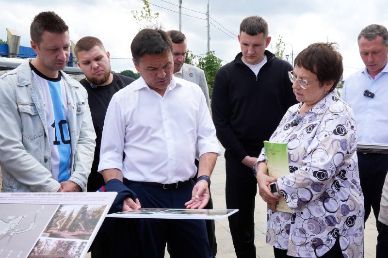 В Ногинске завершают благоустройство Богородского бульвара и лесопарка «Волхонка»