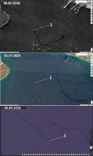 В Керченском проливе возобновилась утечка нефти из затонувшего танкера