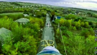 Работа FPV-дронов в направлении Славянско-Краматорской агломерации