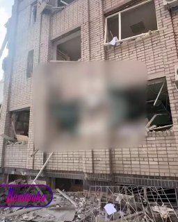 Российские КАБы разнесли административные здания в центре Запорожья