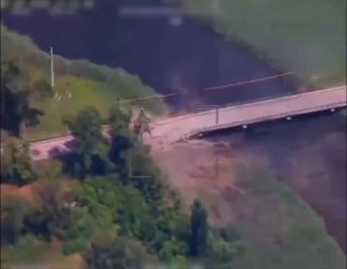 Удар по мосту в Белгородской области