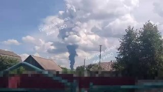 ВС РФ нанесли удары беспилотниками по АЗС вблизи Киева