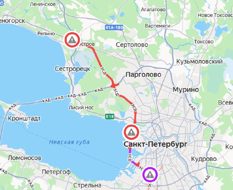 В Петербурге на выходных перекроют улицы из-за триатлона «Медный всадник»