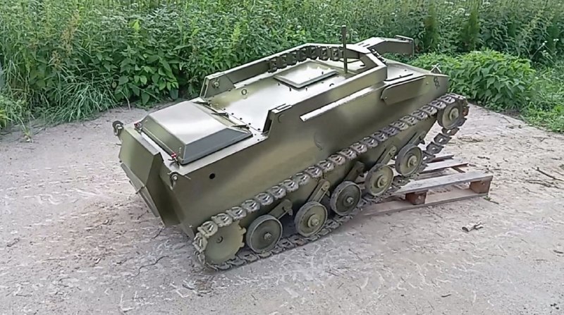 Представлена российская беспилотная платформа «Колун-4 ТРД» для разминирования мин