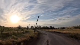 Полевой шиномонтаж под обстрелом