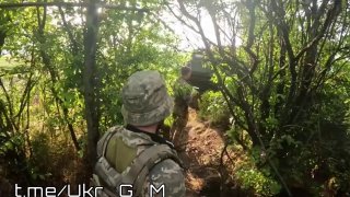 Попадание российского FPV-дрона в немецкую БРЭМ Bergepanzer 2 ВСУ